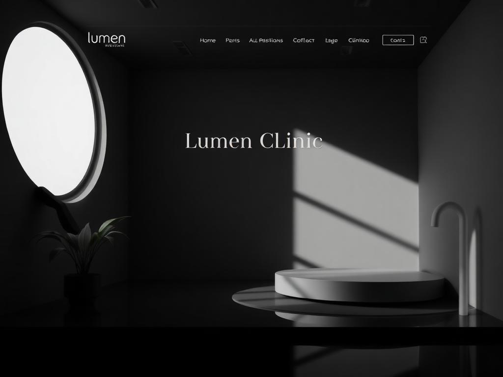 Lumen Clinic — Healthcare website by ZyvenzaSolution